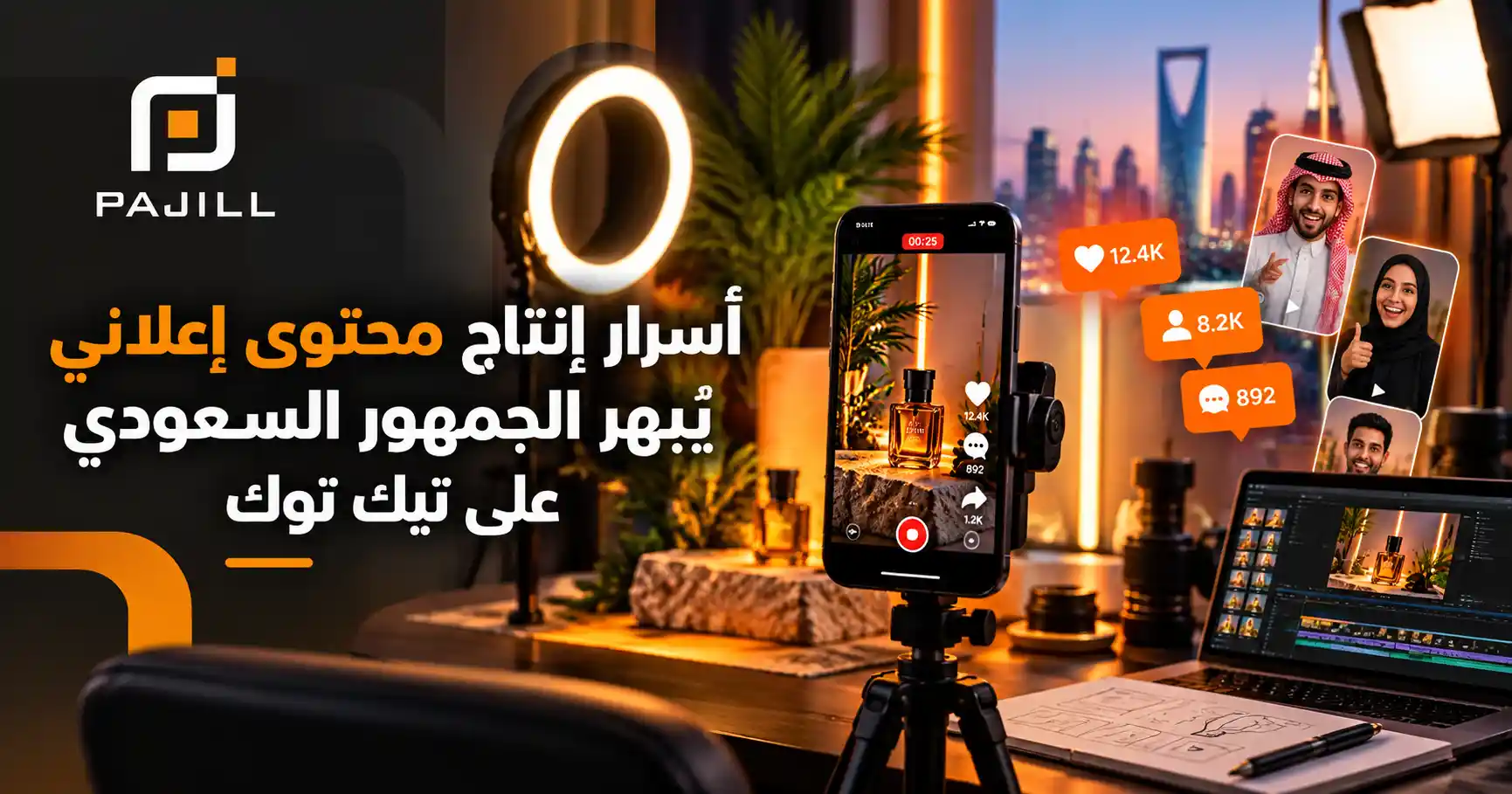 أسرار إنتاج محتوى إعلاني يُبهر الجمهور السعودي على تيك توك