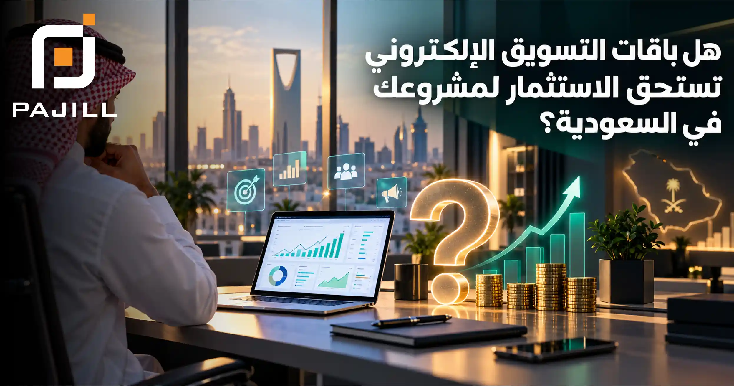 هل باقات التسويق الإلكتروني تستحق الاستثمار لمشروعك في السعودية؟